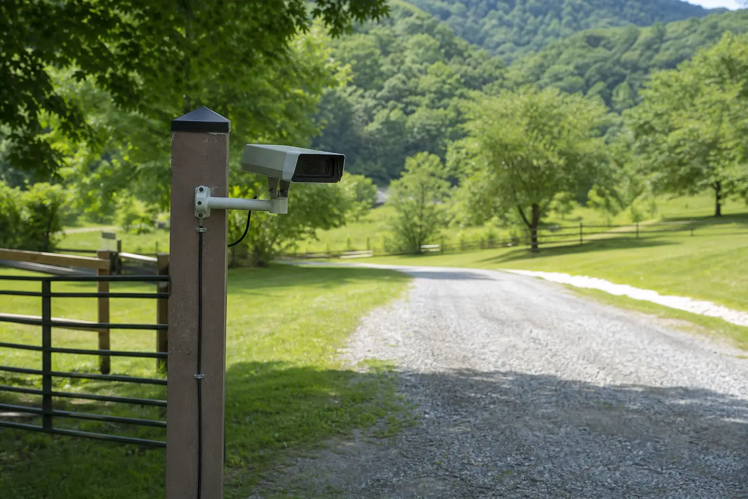 License Plate Camera Installation