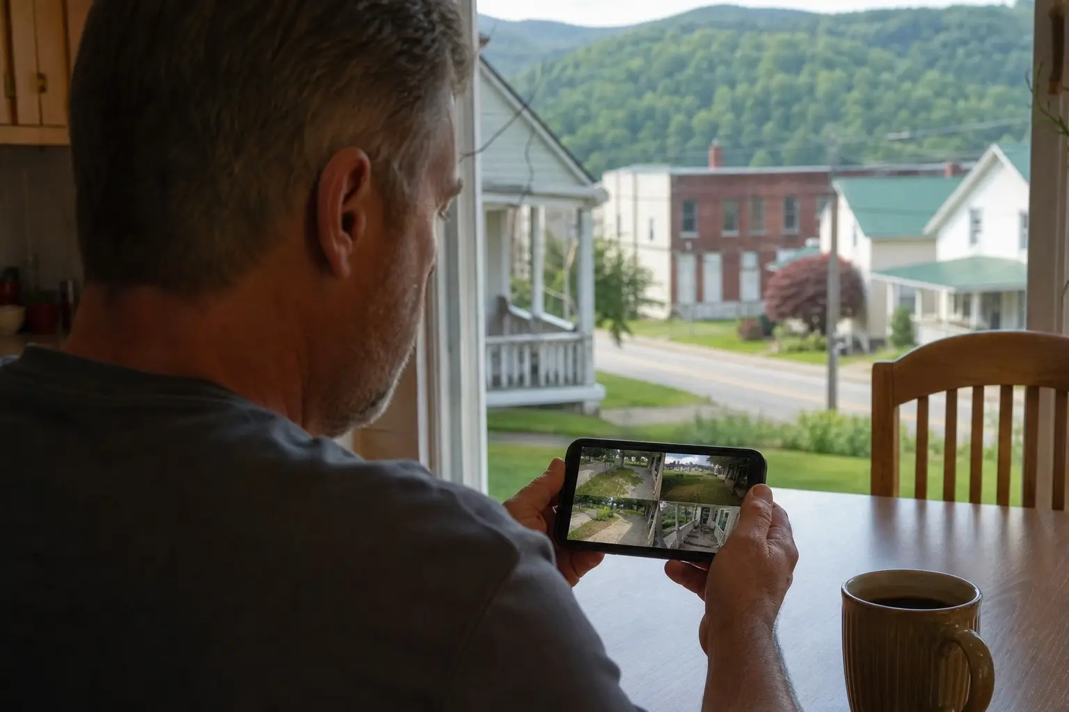 Remote Camera Viewing Setup